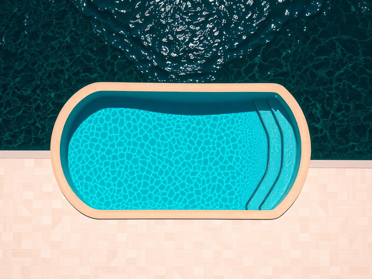 Crystal-clear pool after equipment repair